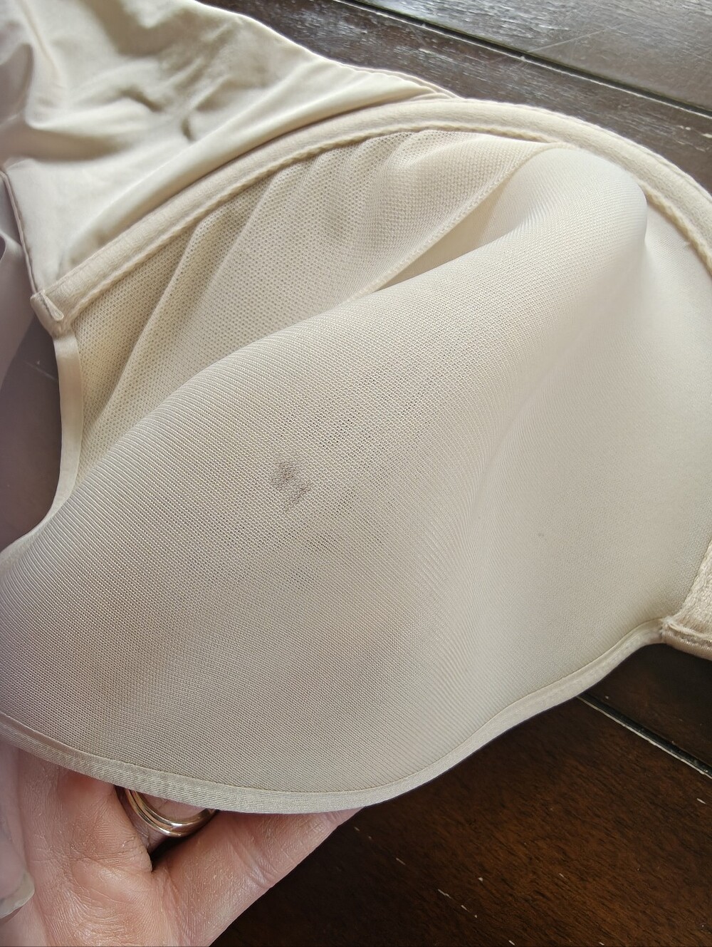 Skims Weightless Demi Bra New NWT 38DDDD Sand sheer nude 38G - Picture 7 of 9